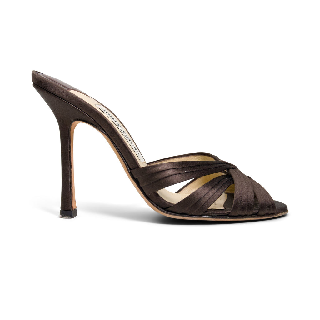 Jimmy Choo Satin Mules - Women's 36