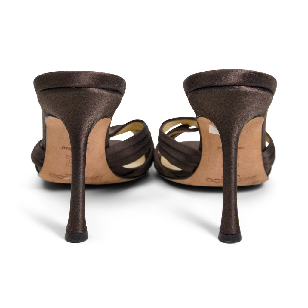 Jimmy Choo Satin Mules - Women's 36