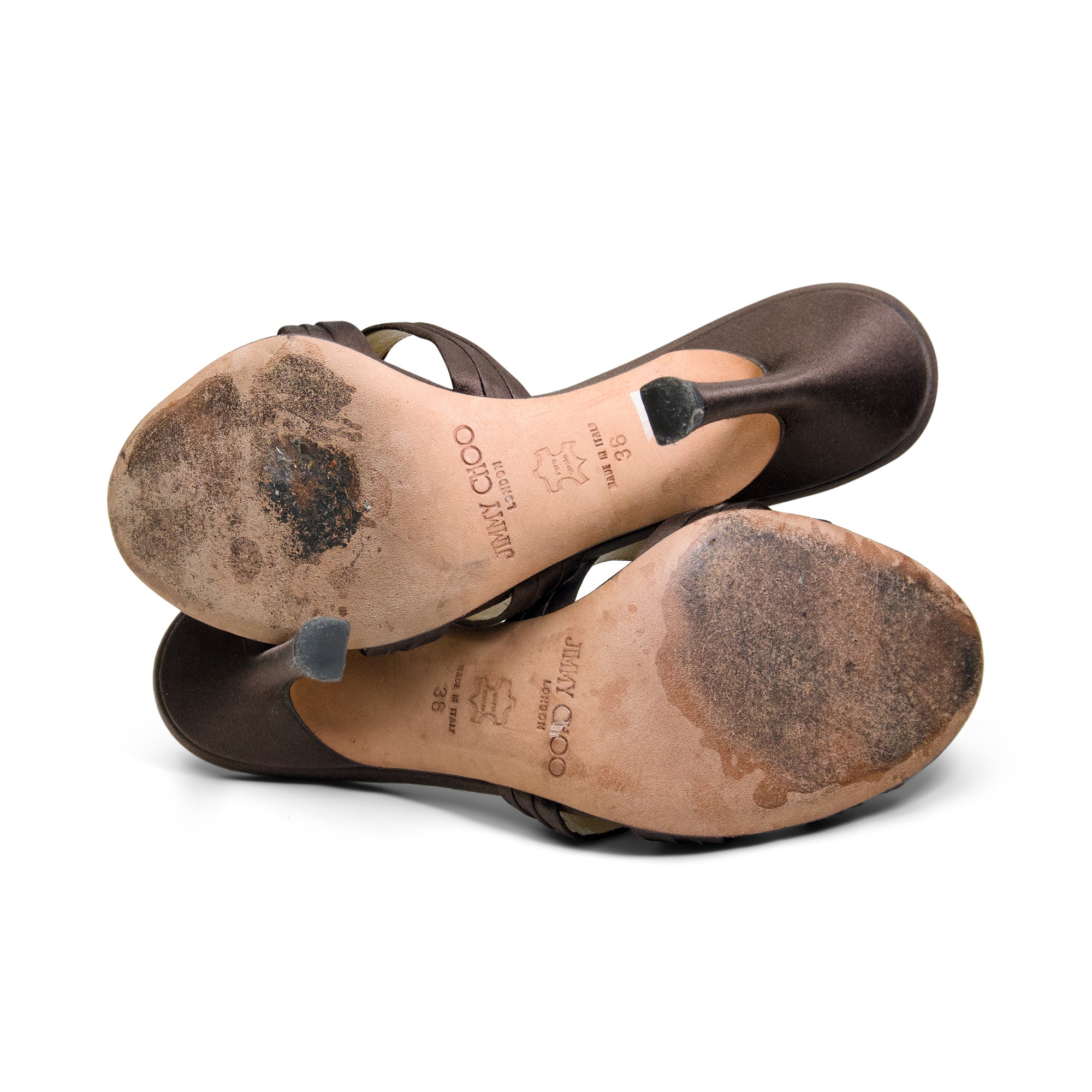 Jimmy Choo Satin Mules - Women's 36