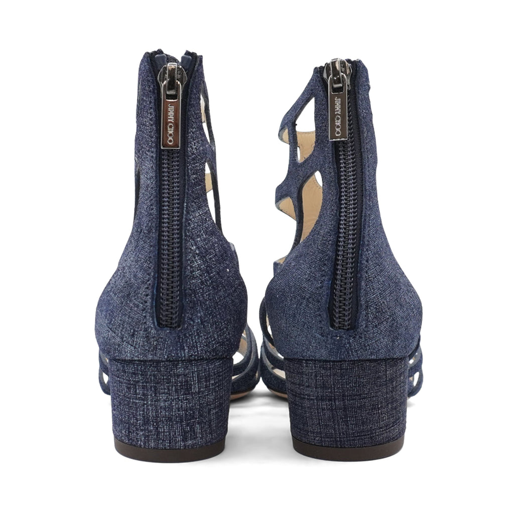 Jimmy Choo 'Ren' Cage Sandals - Women's 35.5