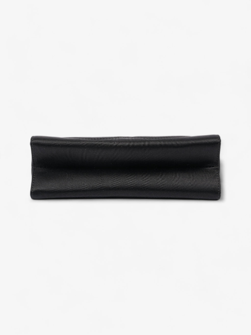Chanel CC Clutch Black Satin