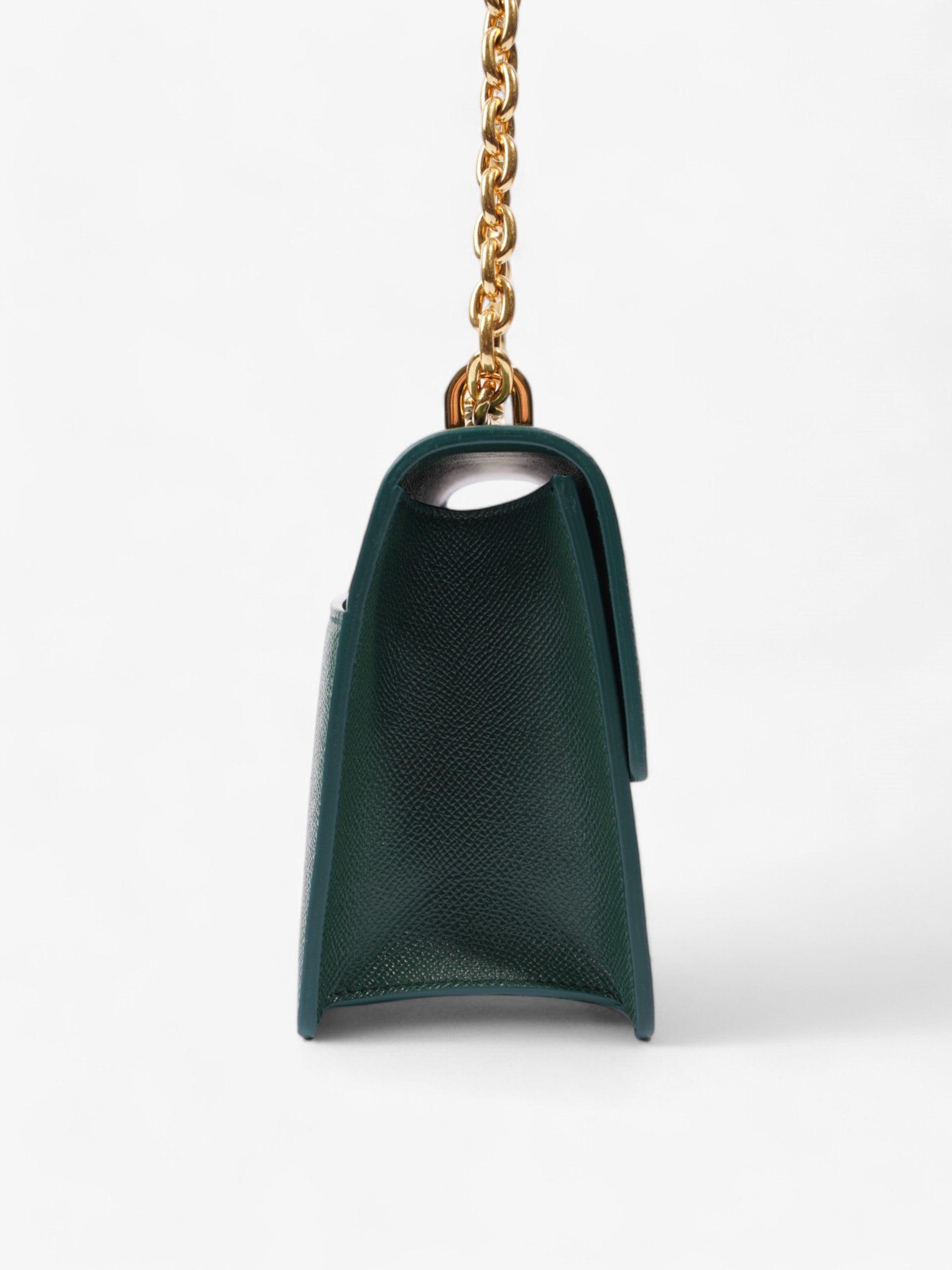 Christian Dior 30 Montaigne Green Calfskin Leather