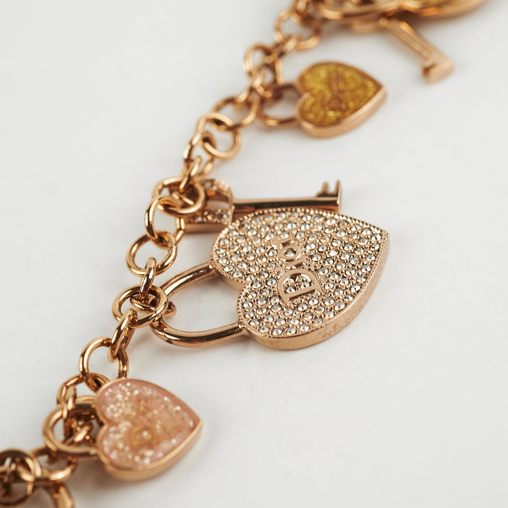 Dior Hearts Charm Necklace
