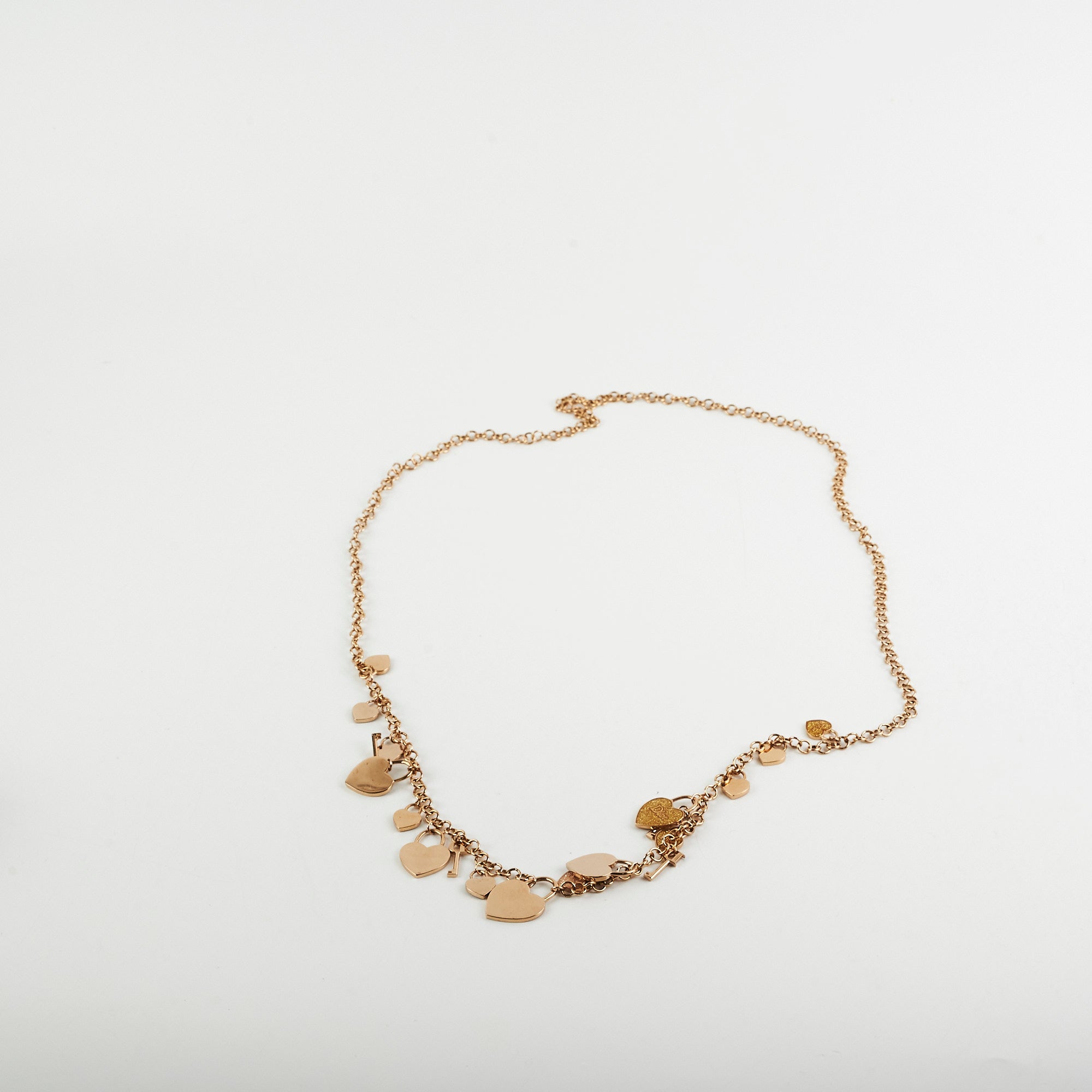 Dior Hearts Charm Necklace