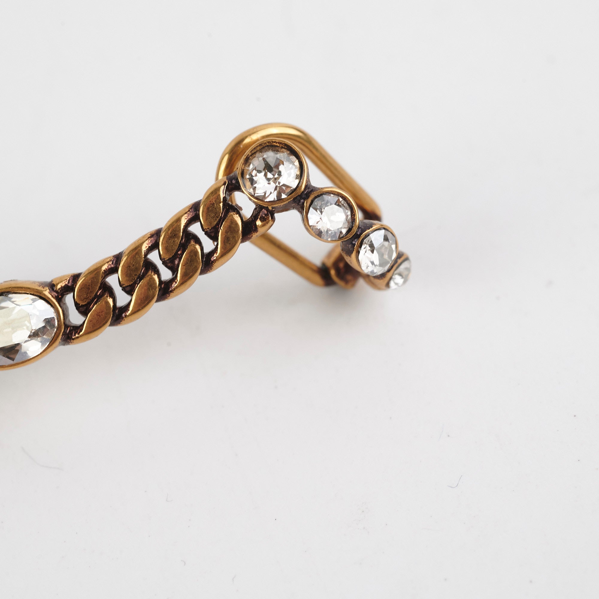 Dior Crystal Single Ear Cuff