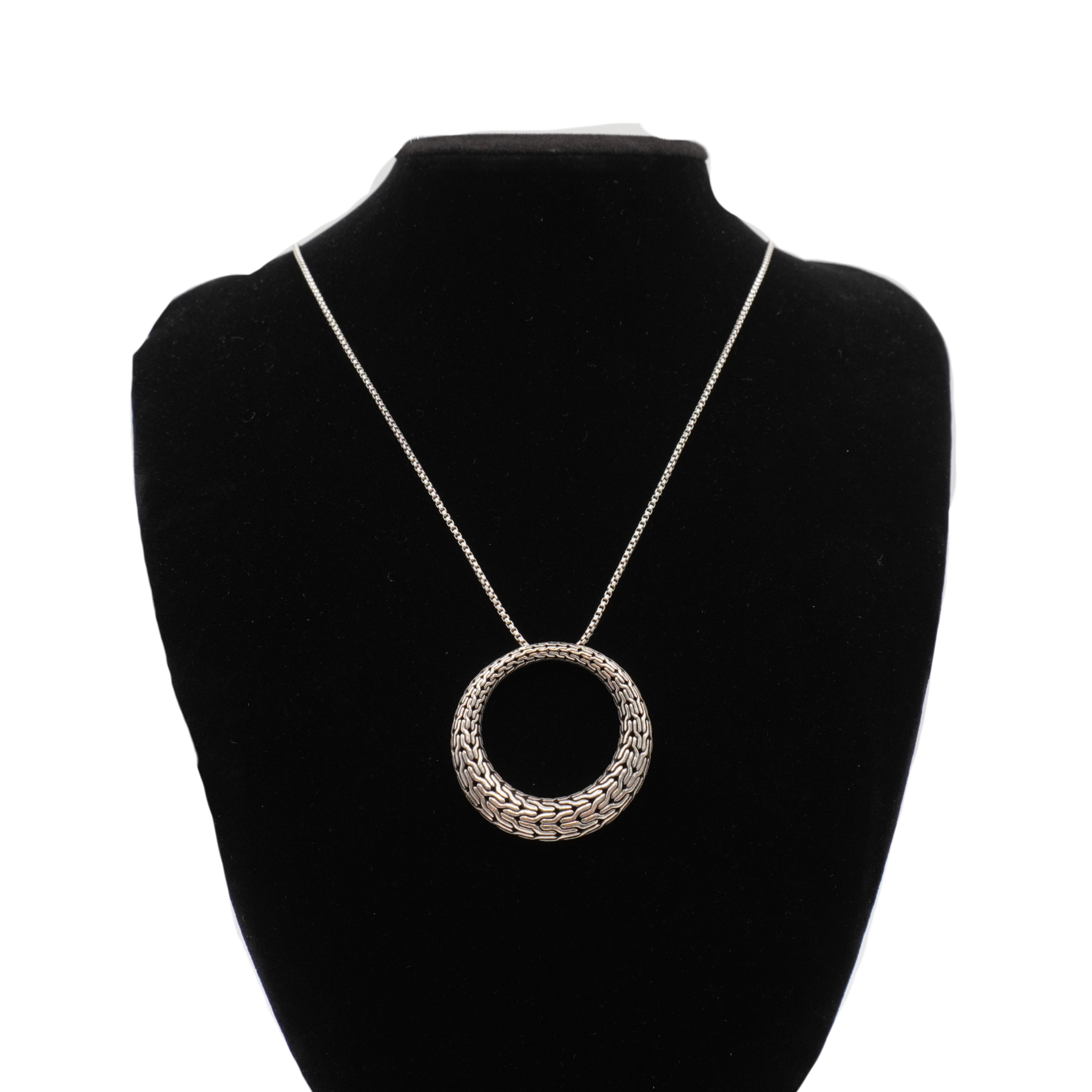 John Hardy 'Classic Chain Graduated' Necklace