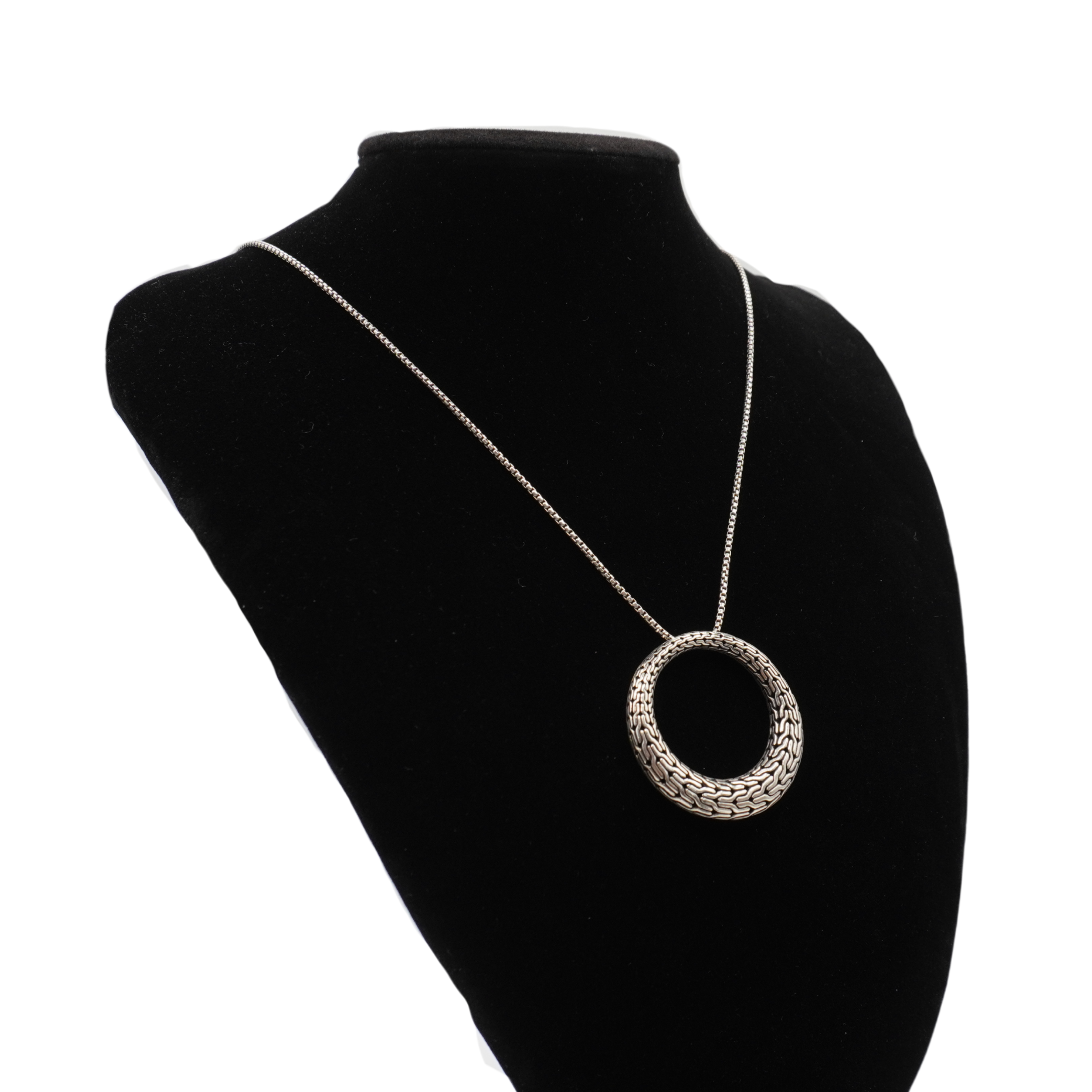 John Hardy 'Classic Chain Graduated' Necklace