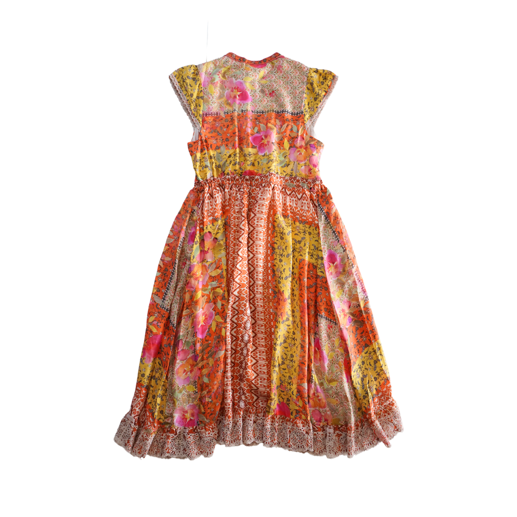 Johnny Was Printed Dress- Women Size S