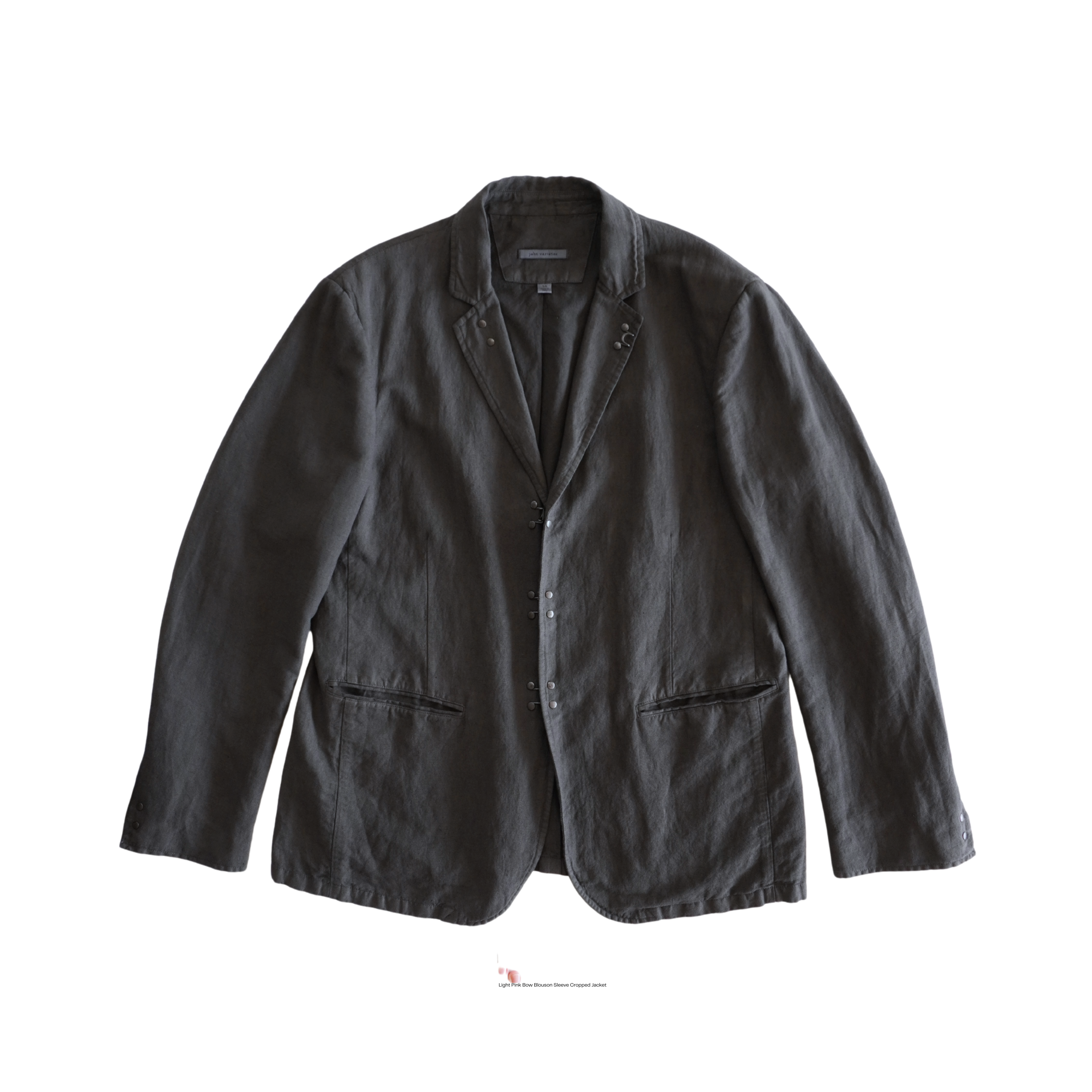 John Varvatos Linen Blazer - Men's 56