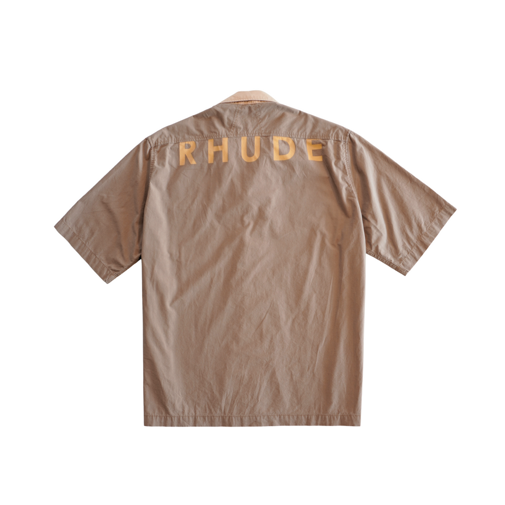 Rhude Logo Button Down Shirt - Men's XXL