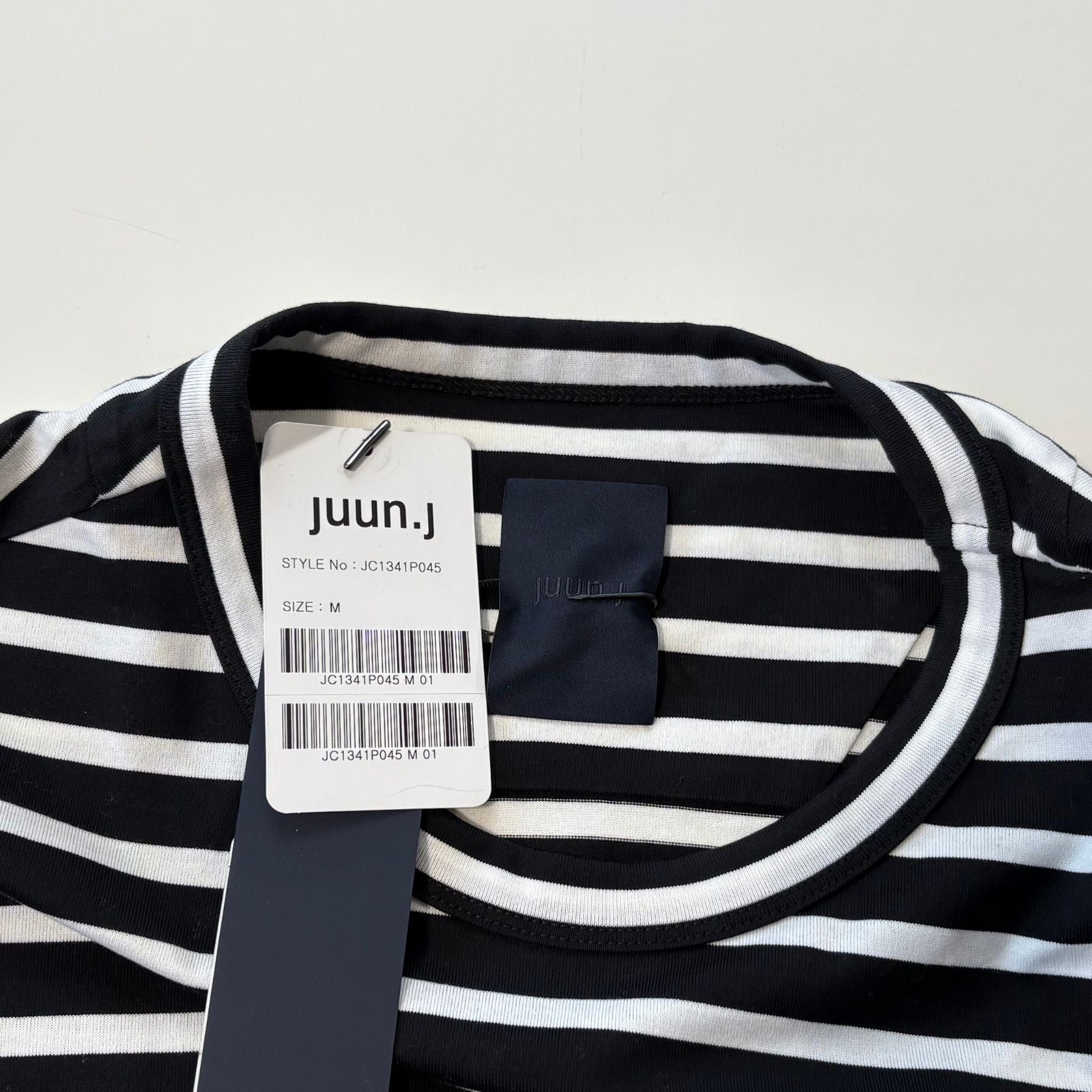 Juun J 'Block Stripe' Top - Men's M