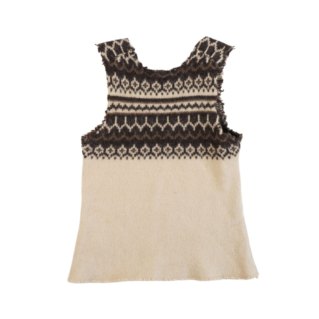 Junya Watanabe MAN 'Reconstructed Knit' Tank Top - Men's S