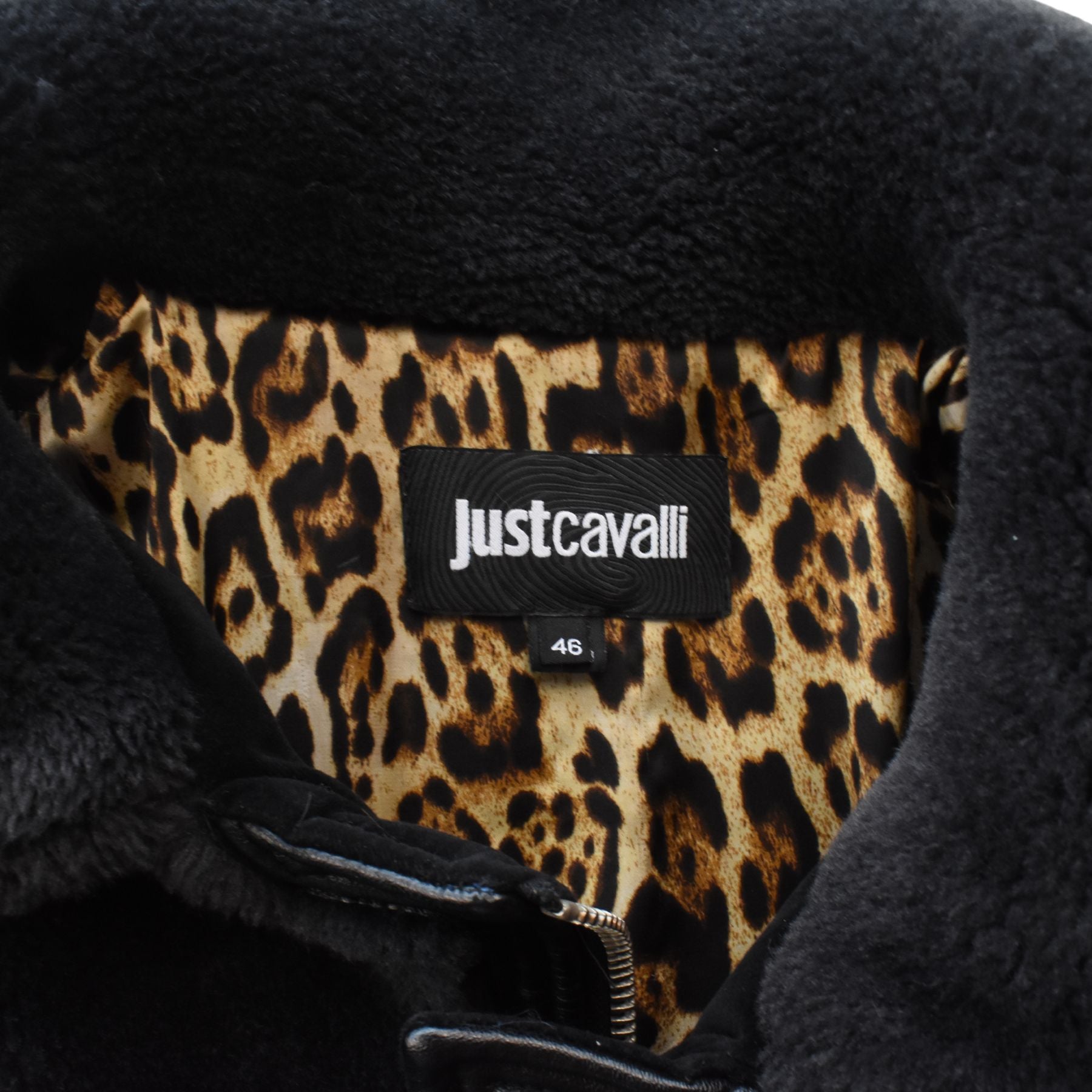 Just Cavalli Faux Fur Coat - Women's 46