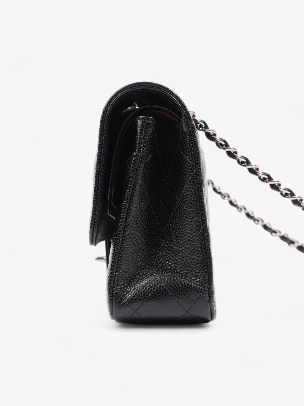Chanel Classic Double Flap Black Caviar Leather Medium