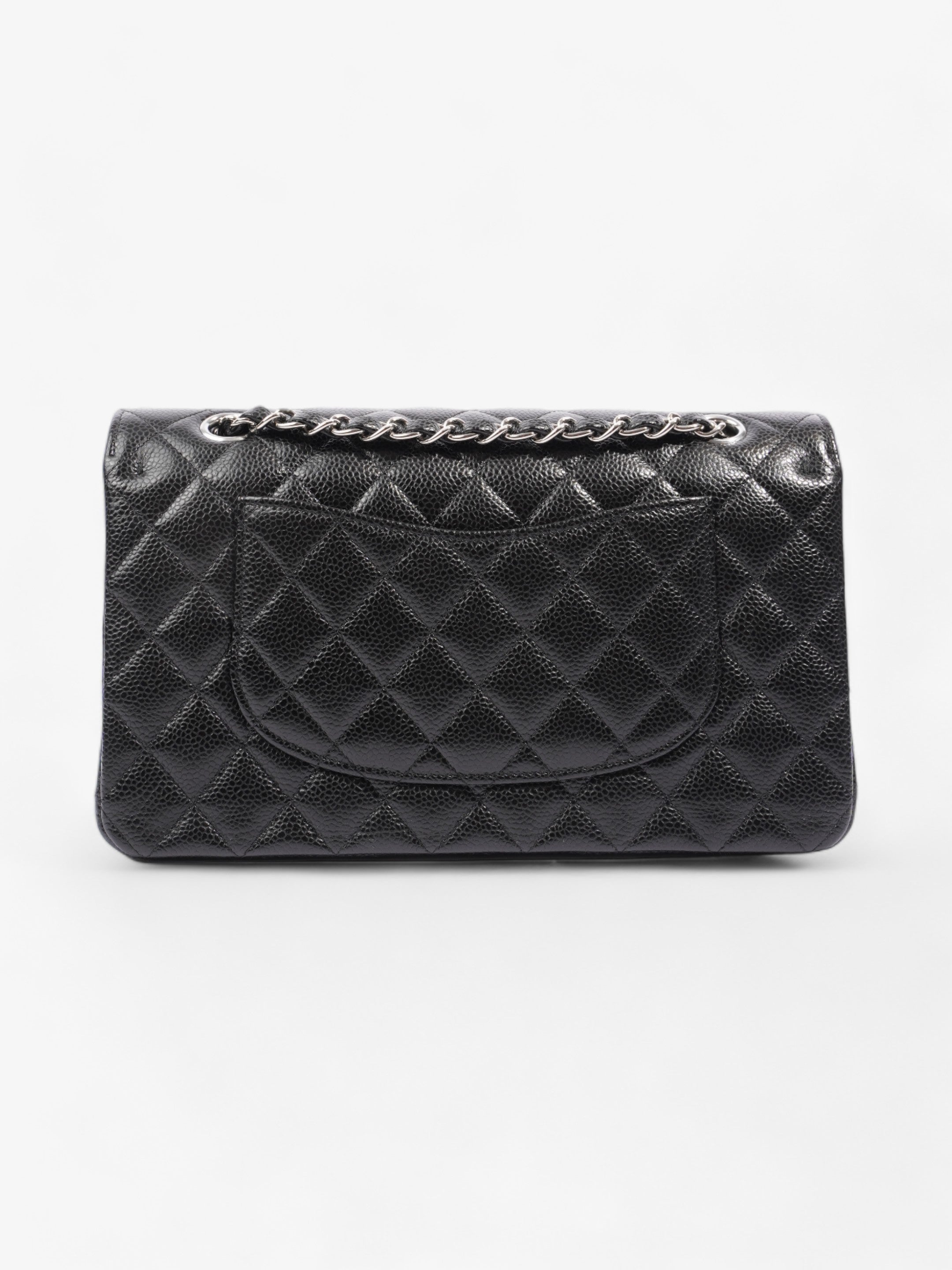 Chanel Classic Double Flap Black Caviar Leather Medium