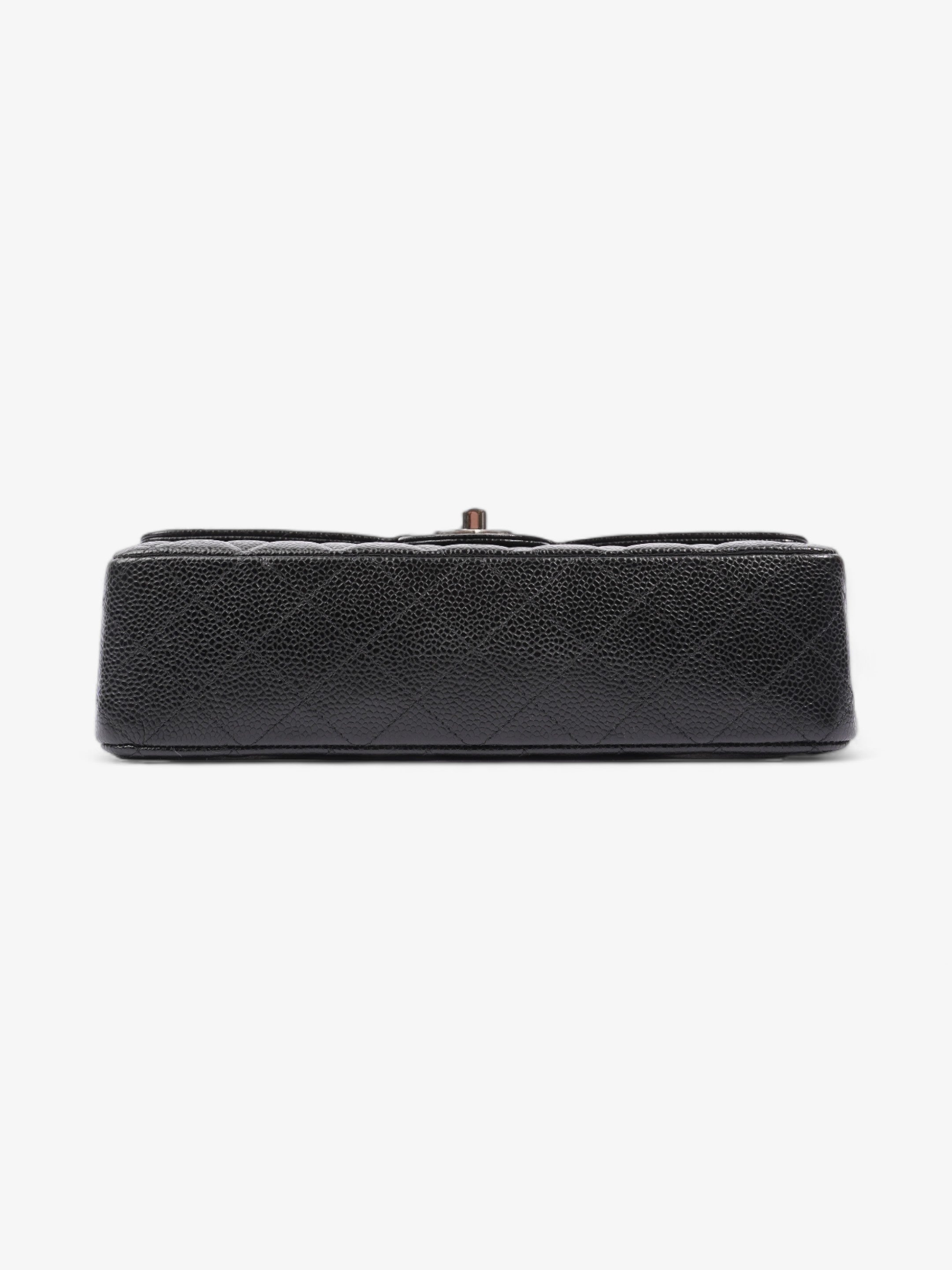 Chanel Classic Double Flap Black Caviar Leather Medium