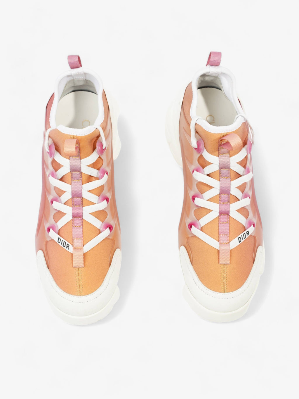 Christian Dior D-Connect Tangerine Suede EU 36 UK 3