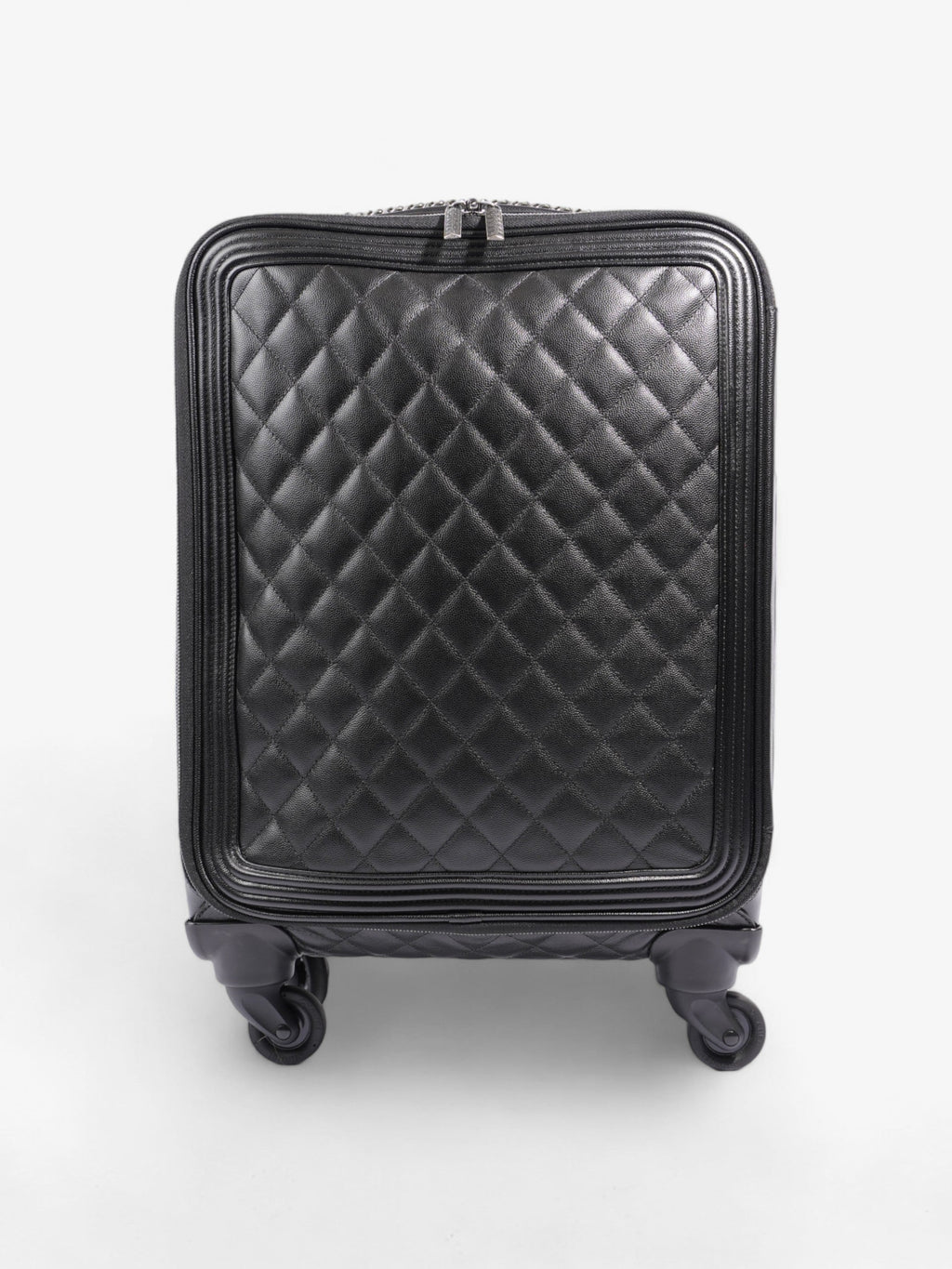 Chanel Caviar Quilted Cabin Bag Black Caviar Leather