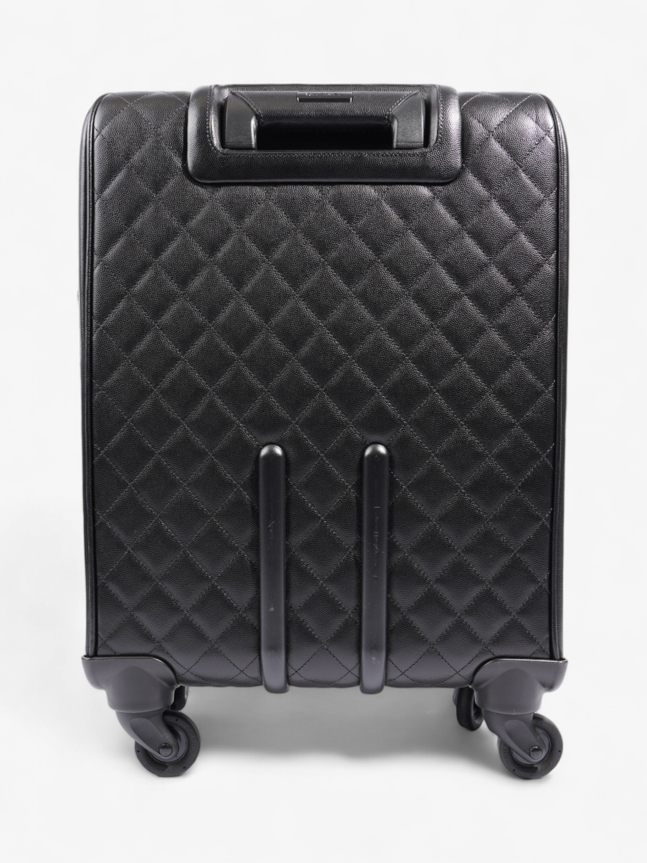 Chanel Caviar Quilted Cabin Bag Black Caviar Leather