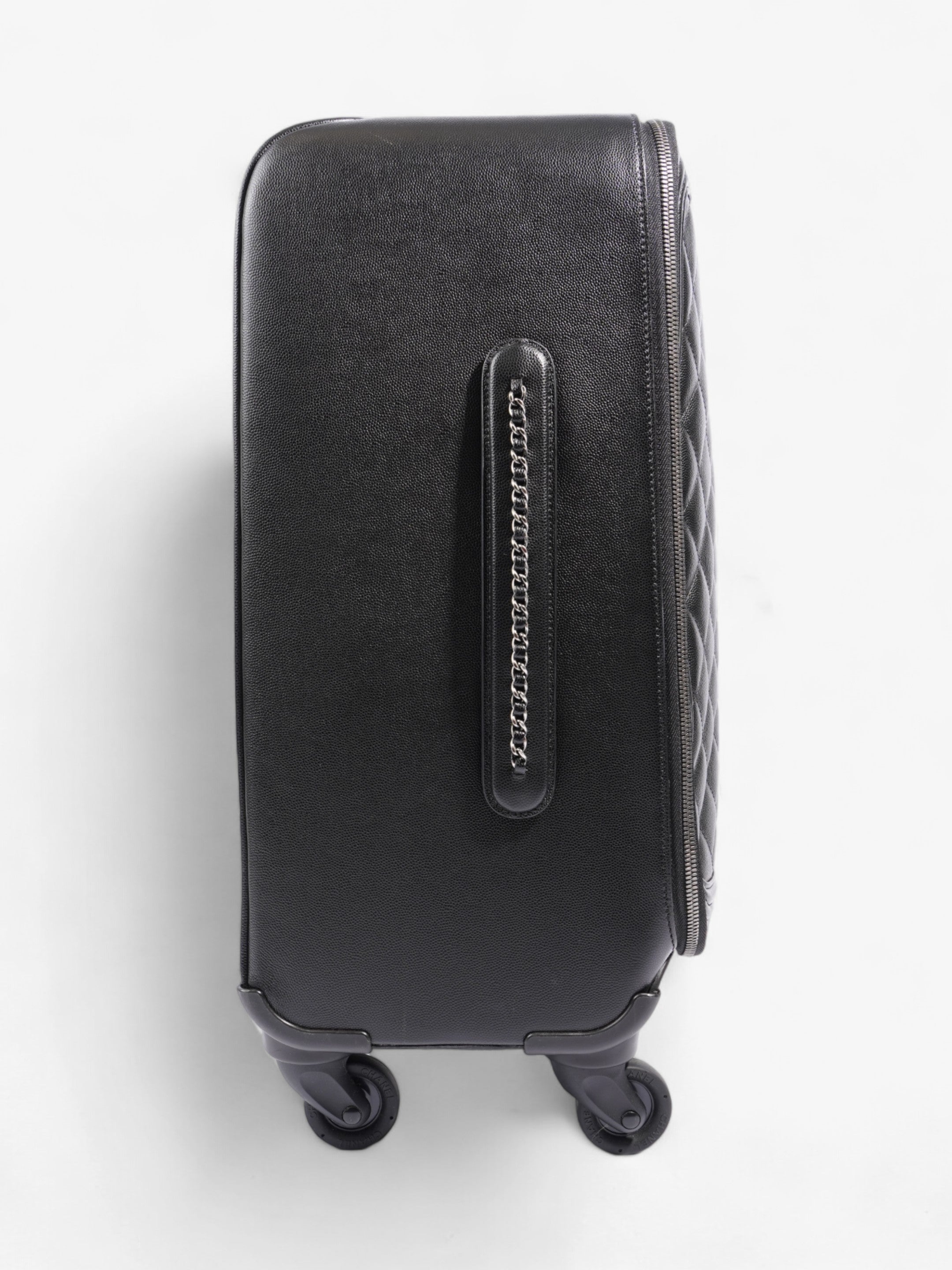 Chanel Caviar Quilted Cabin Bag Black Caviar Leather