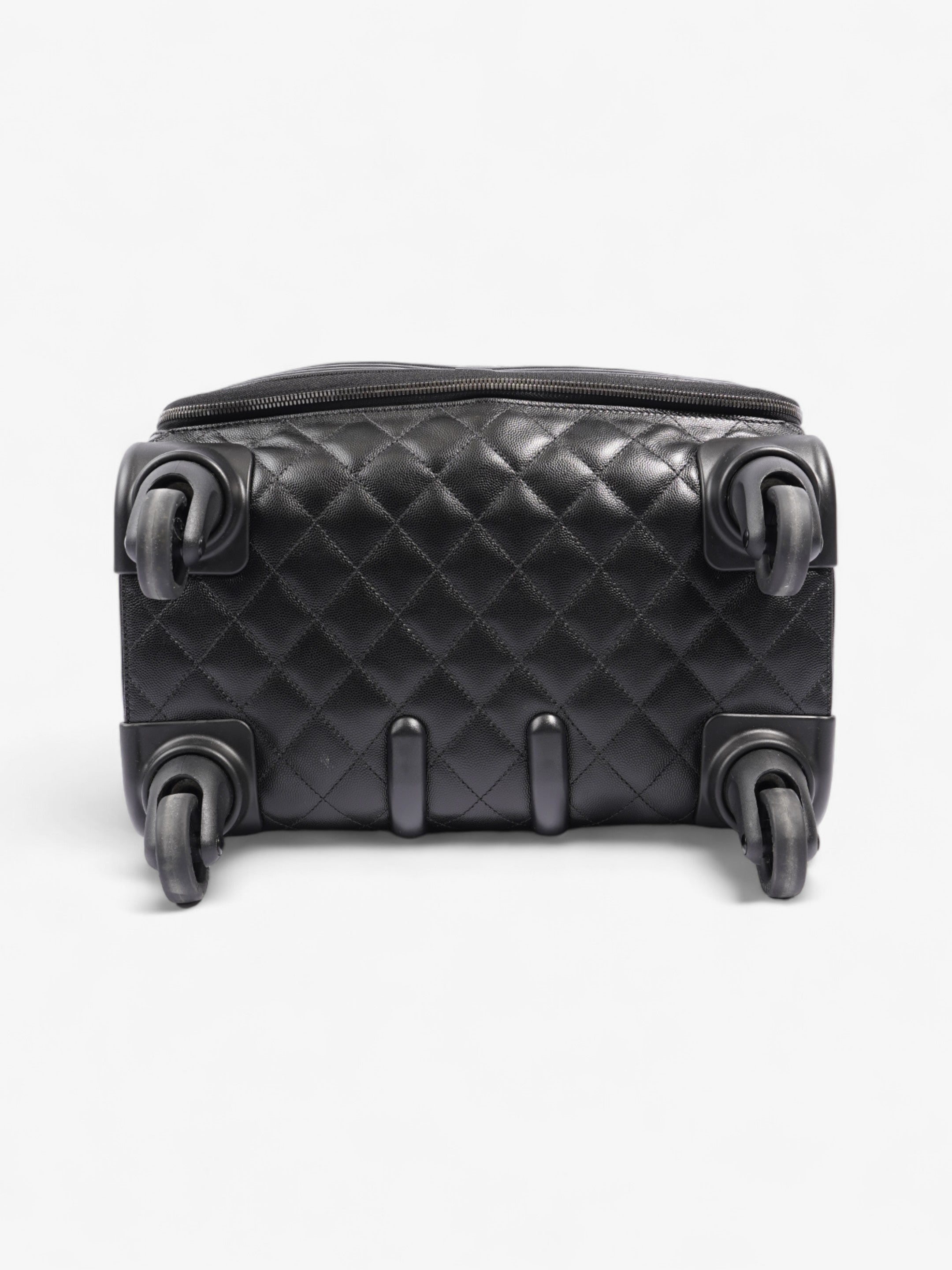 Chanel Caviar Quilted Cabin Bag Black Caviar Leather
