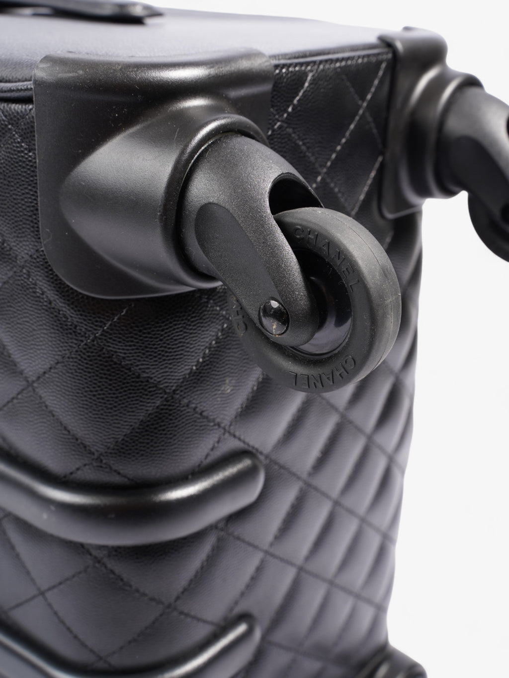 Chanel Caviar Quilted Cabin Bag Black Caviar Leather