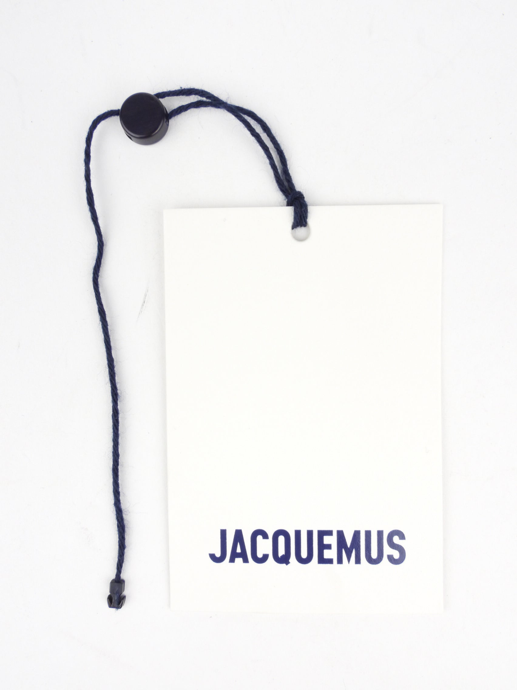 Jacquemus Blue Leather Le Grand Chiquito Large Signature Two Way Handbag
