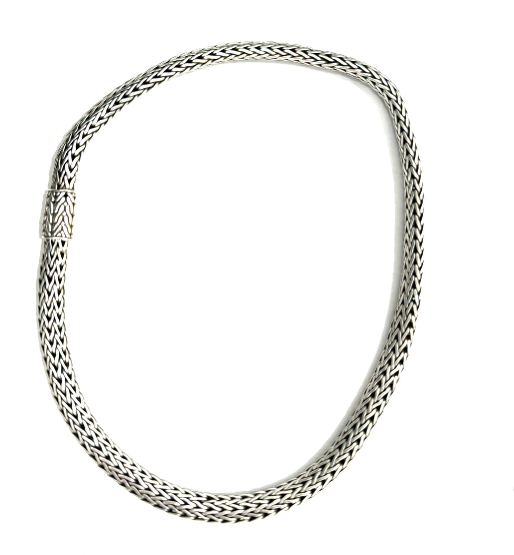 JOHN HARDY STERLING SILVER CLASSIC WHEAT NECKLACE