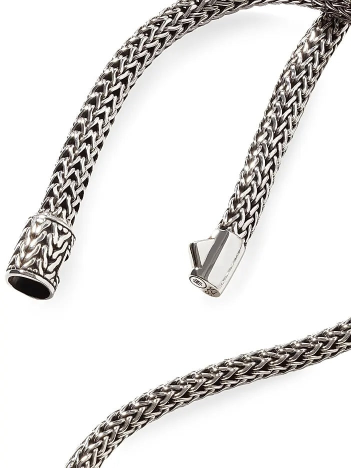 JOHN HARDY STERLING SILVER CLASSIC WHEAT NECKLACE