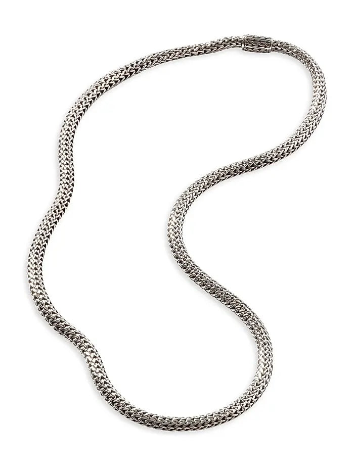 JOHN HARDY STERLING SILVER CLASSIC WHEAT NECKLACE