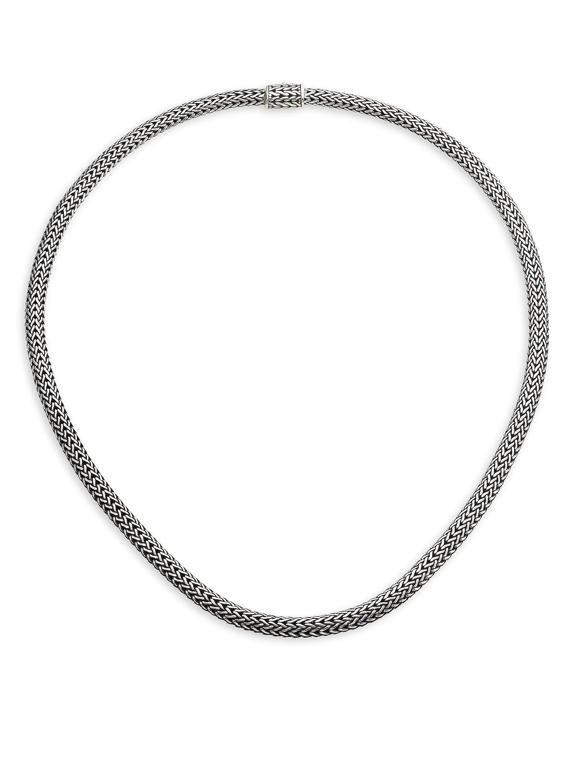 JOHN HARDY STERLING SILVER CLASSIC WHEAT NECKLACE