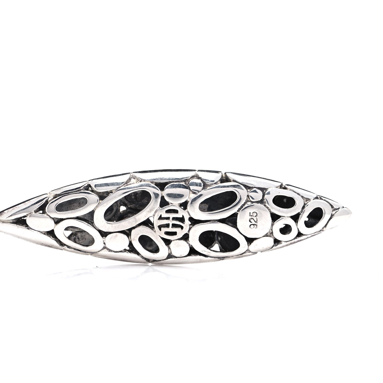 JOHN HARDY STERLING SILVER DROP EARRINGS