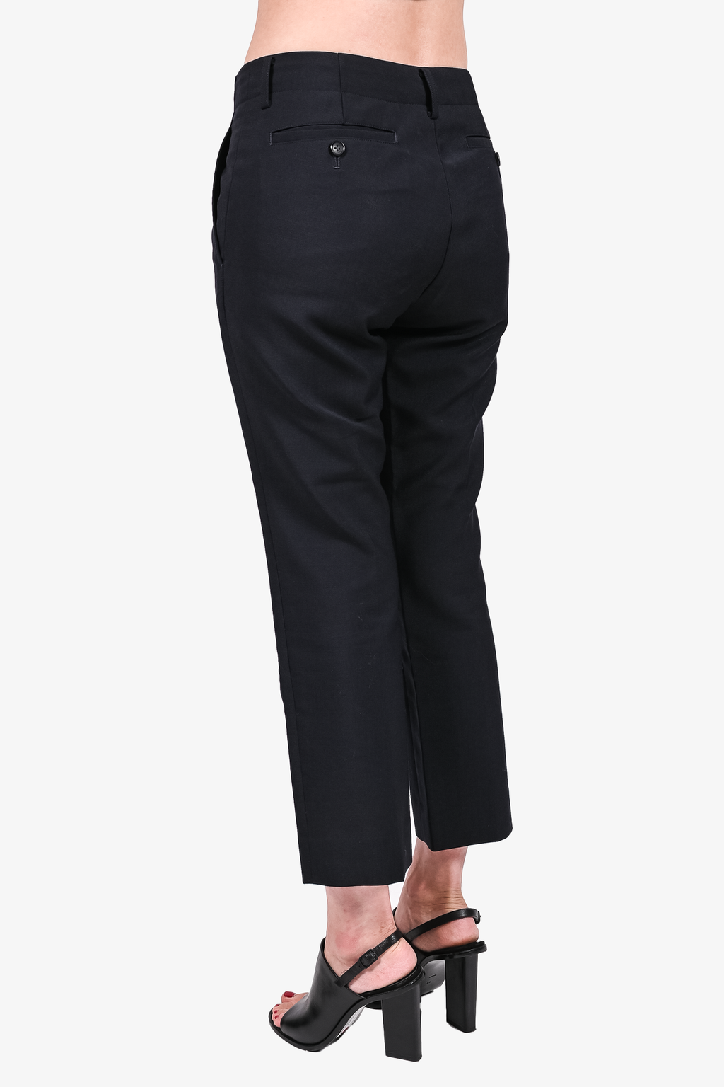 Junya Watanabe Comme des Garçon Black Wool Trousers Size M Mens