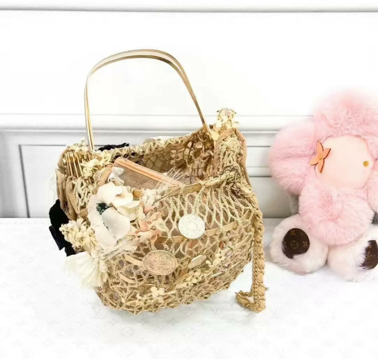 Rare Chanel flower basket from 2018/2019 runway show