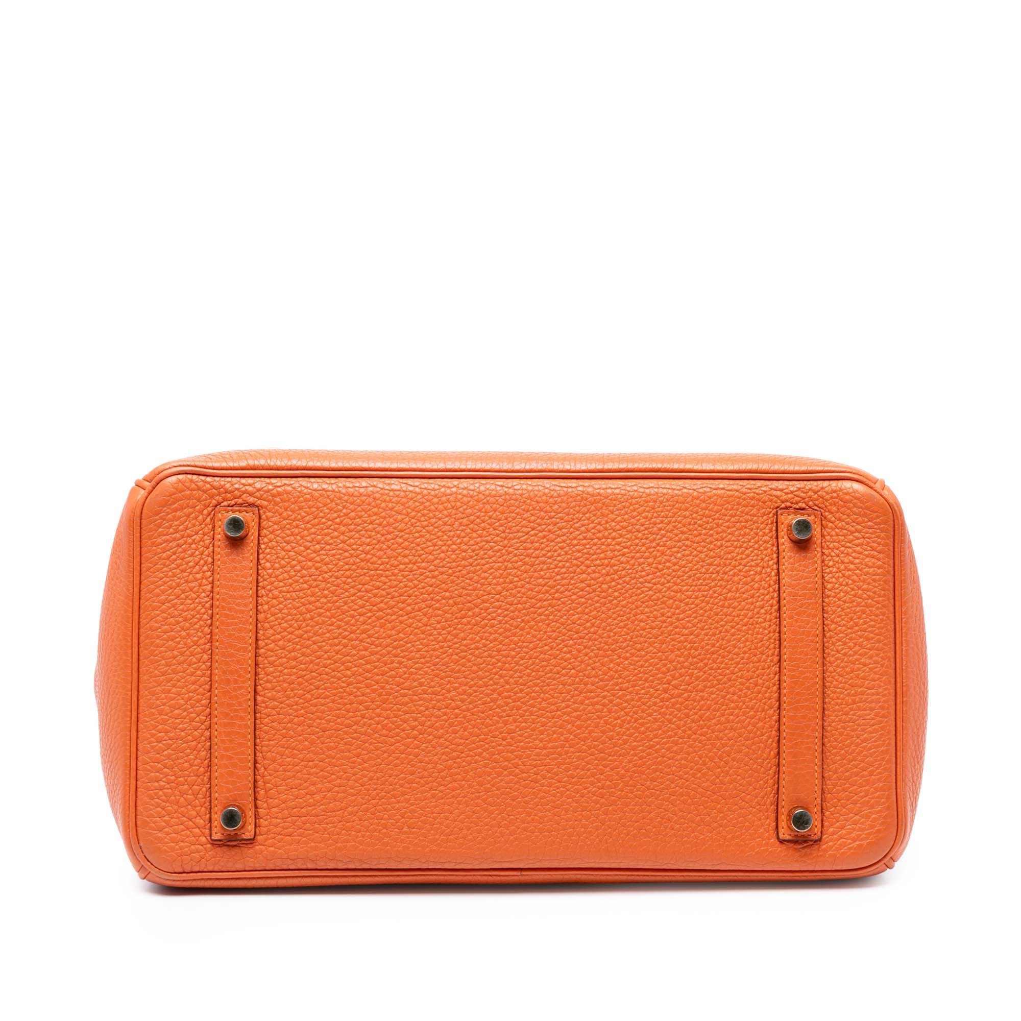 Birkin Handbag Orange Togo with Gold Hardware 35