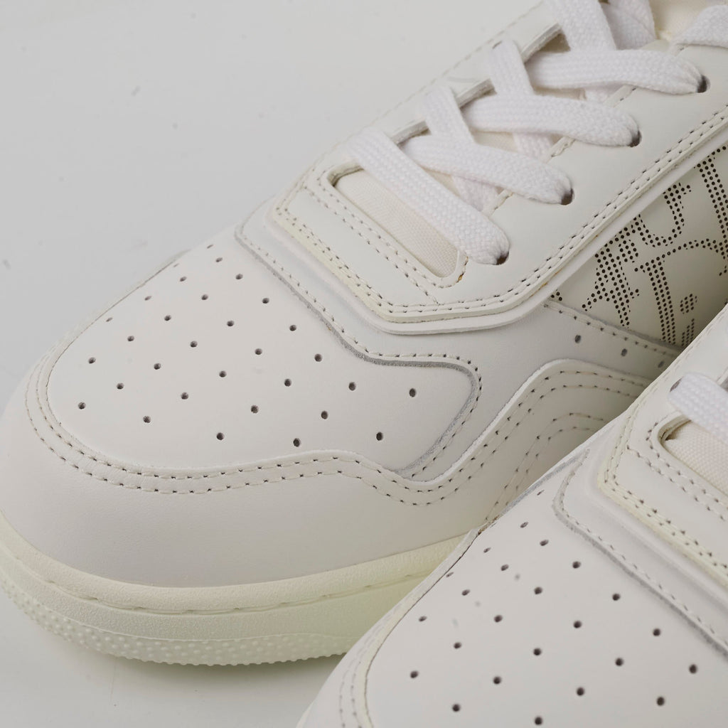 Christian Dior Men's Leather B27 Low Top Sneakers White Size 43