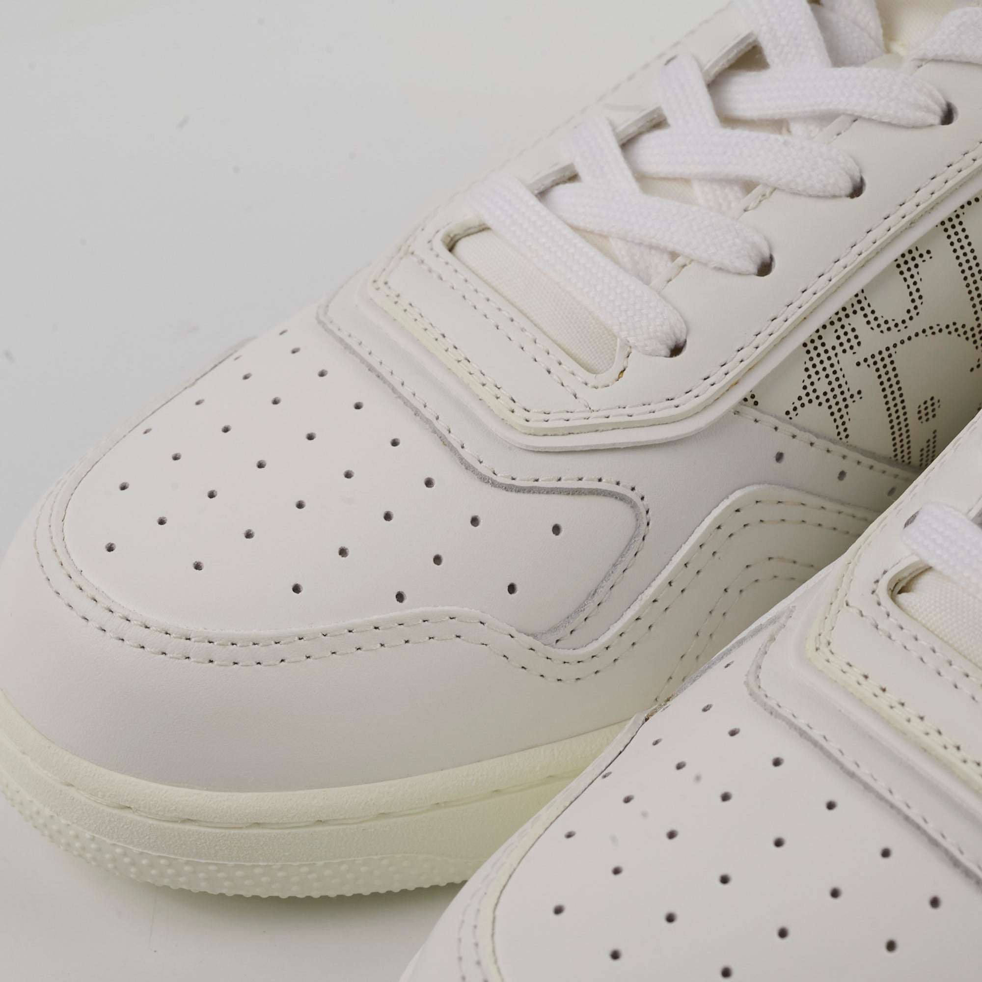Christian Dior Men's Leather B27 Low Top Sneakers White Size 43