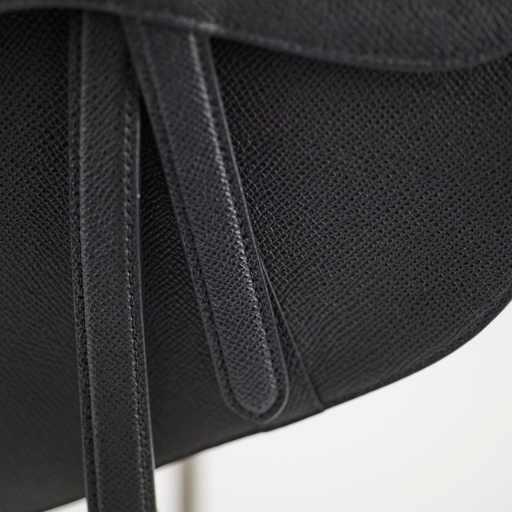 Christian Dior Saddle Bag Black