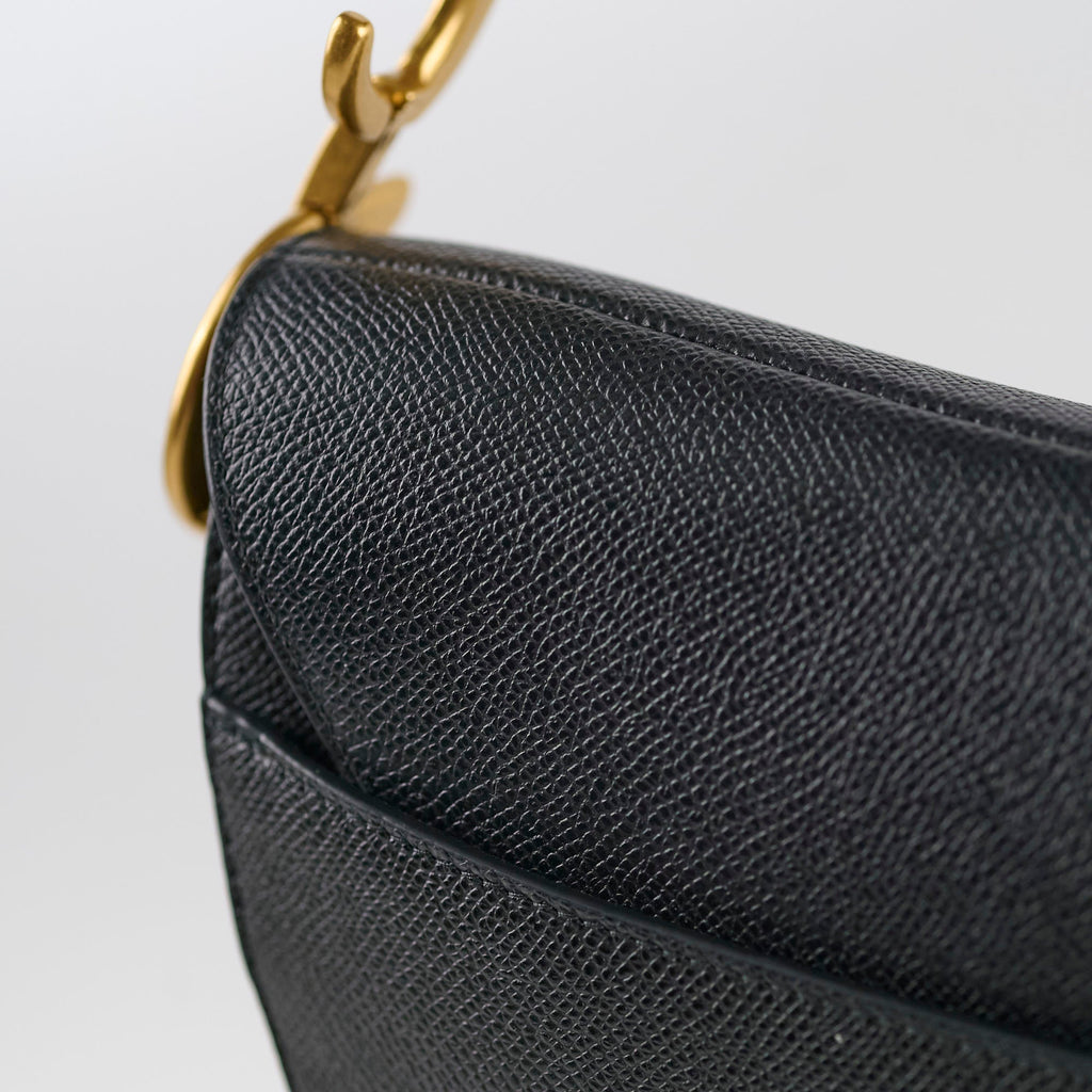 Christian Dior Saddle Bag Black