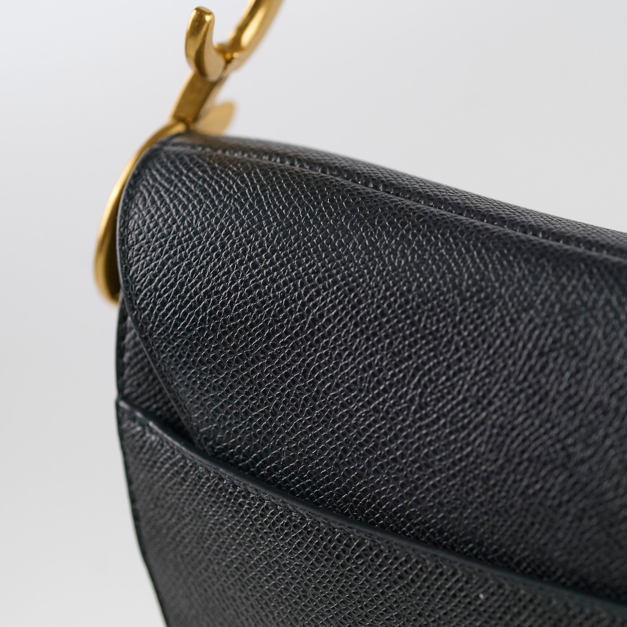 Christian Dior Saddle Bag Black