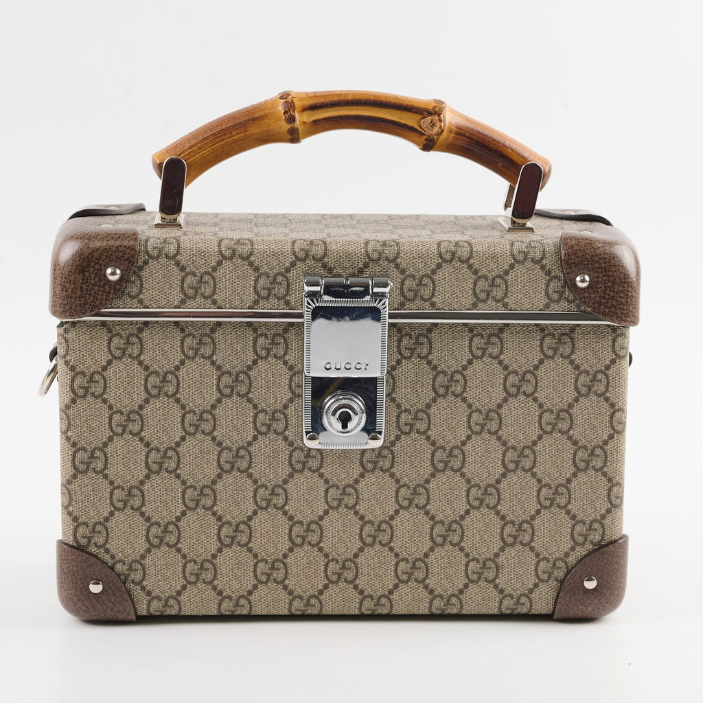 Gucci Globetrotter GG Trunk Brown