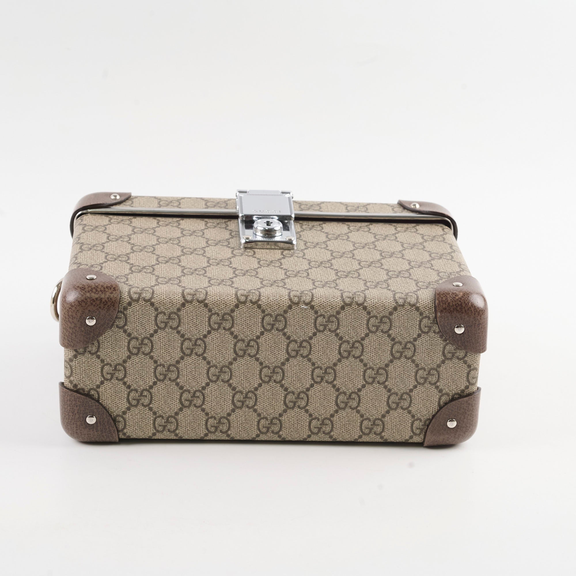 Gucci Globetrotter GG Trunk Brown