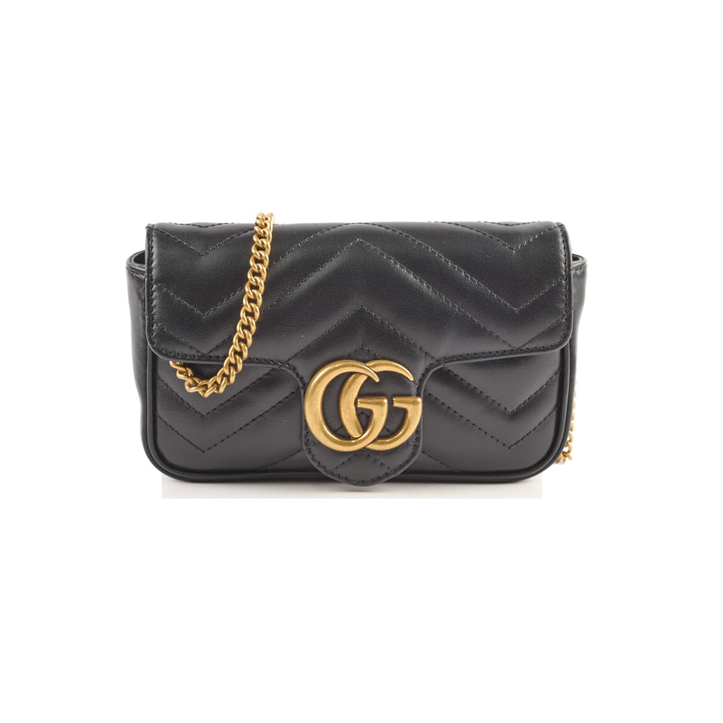 Gucci Supermini Marmont Black