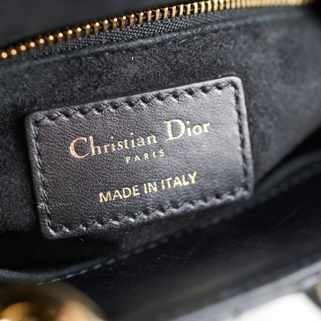 Christian Dior Small ABC My Lady Dior Black