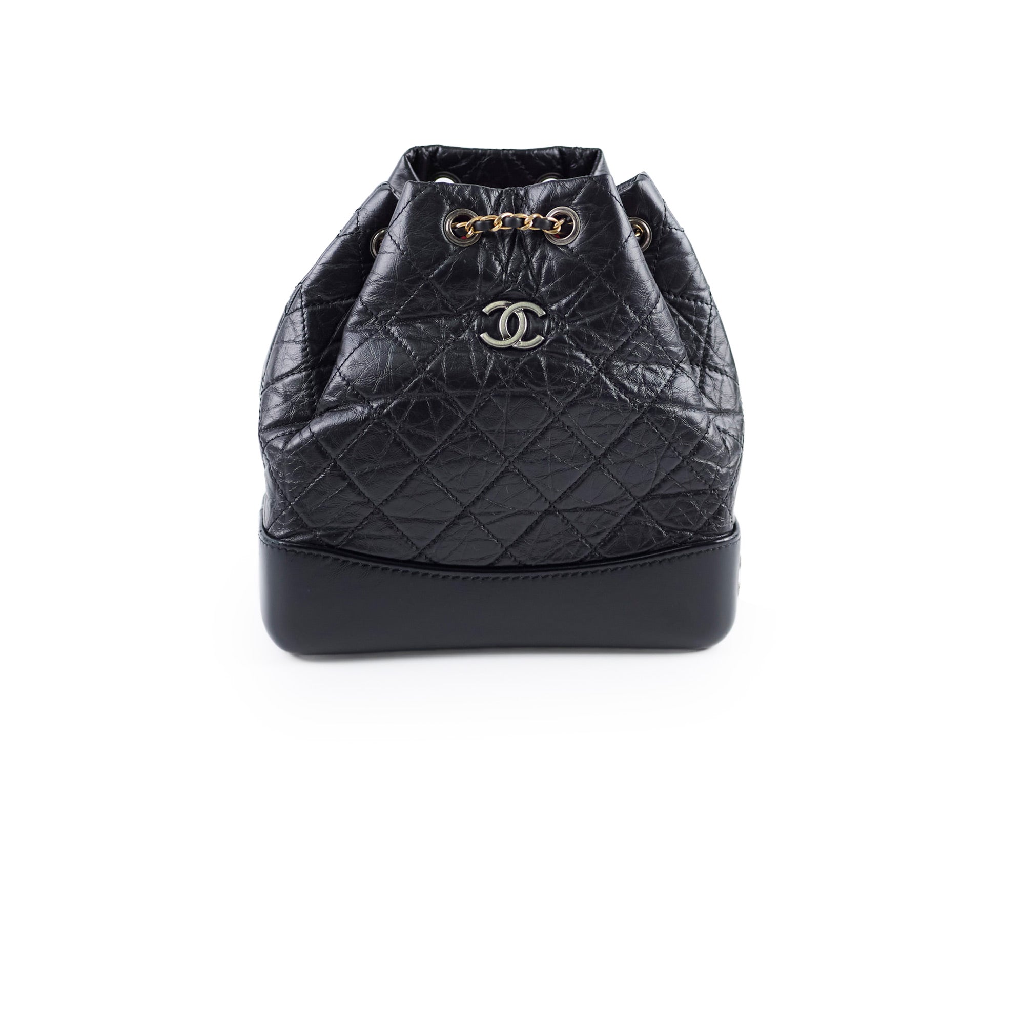 Chanel Gabrielle Backpack Small Black