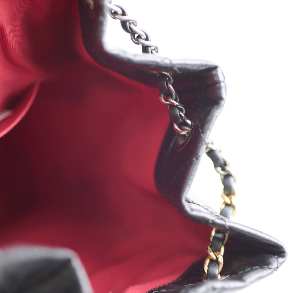 Chanel Gabrielle Backpack Small Black