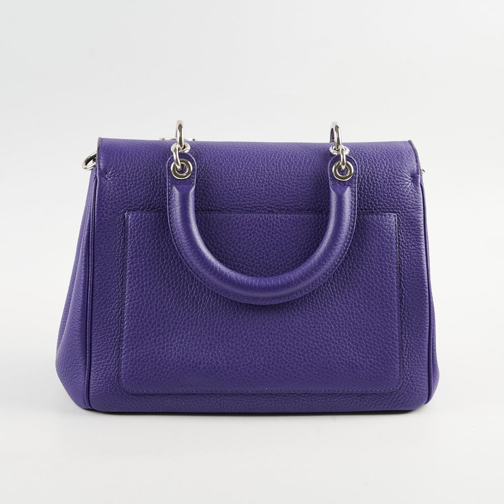 Dior Be Small Purple Top Handle Bag