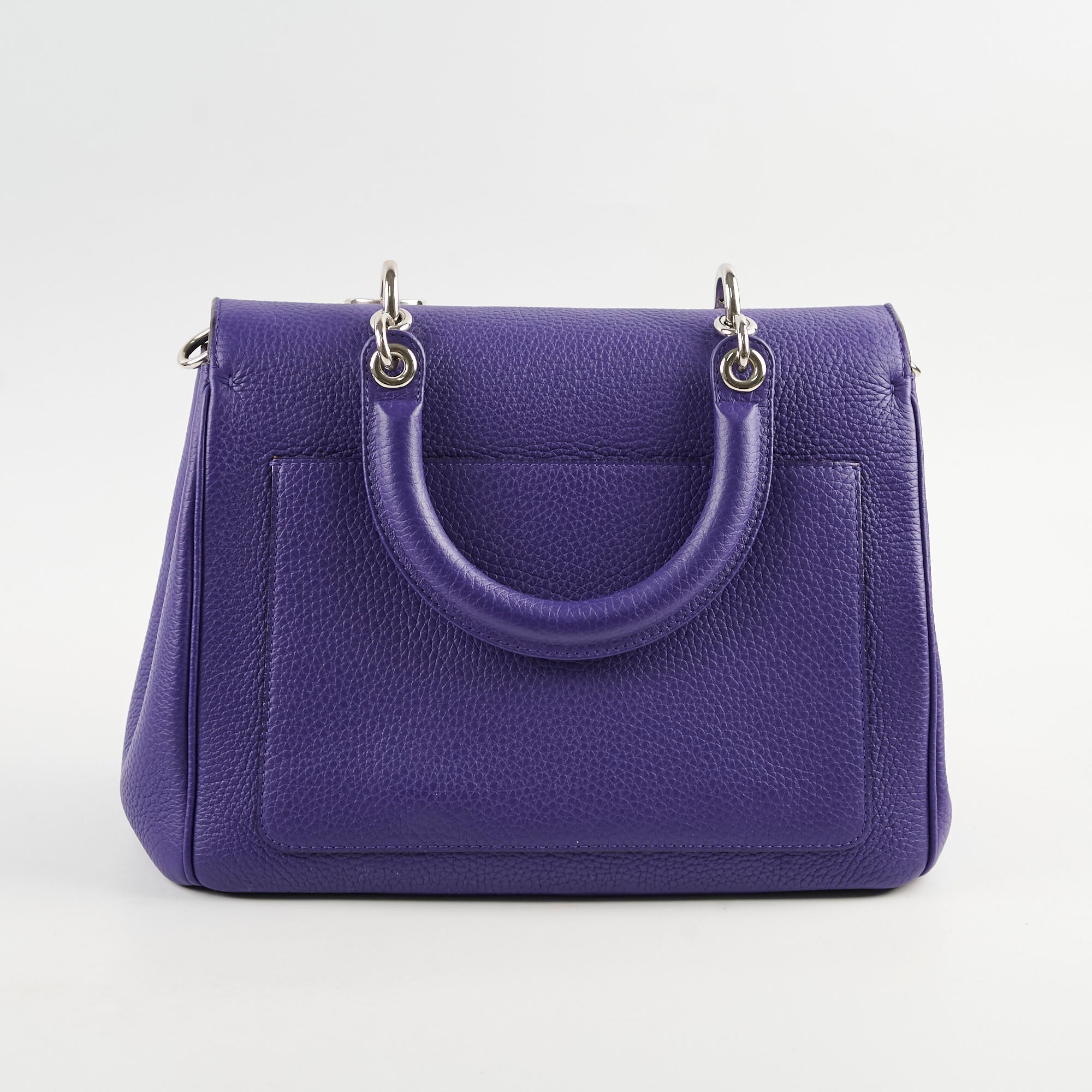 Dior Be Small Purple Top Handle Bag