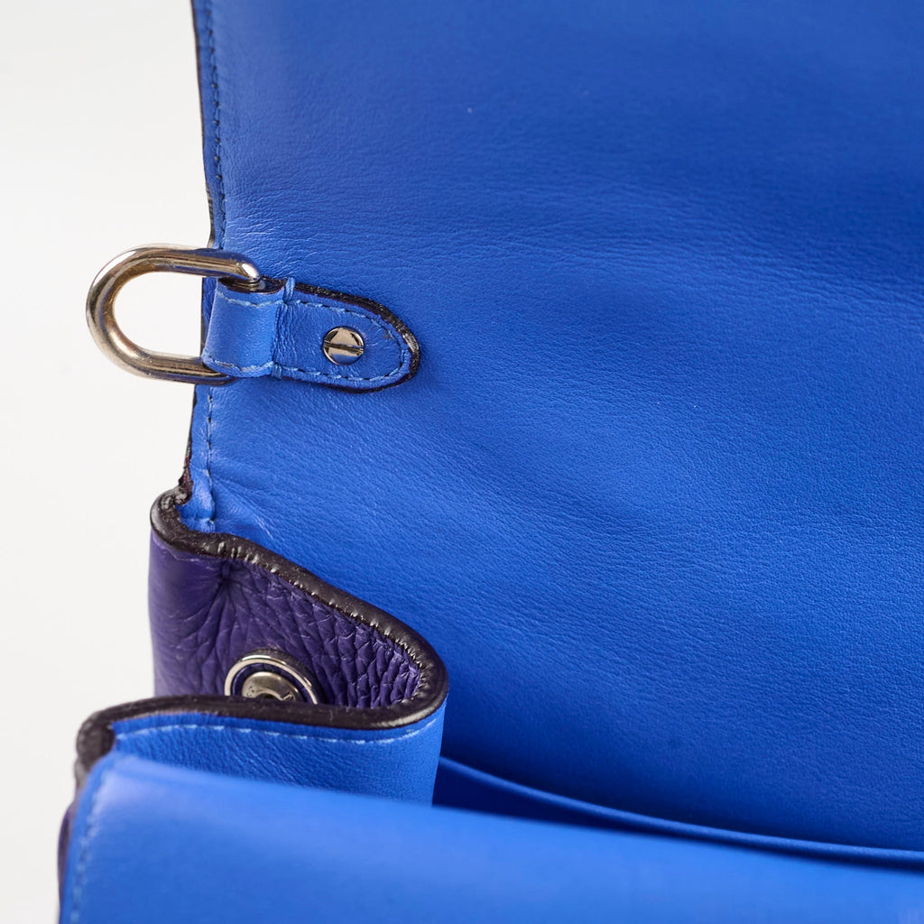 Dior Be Small Purple Top Handle Bag