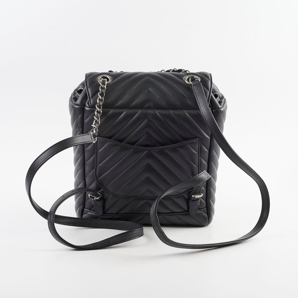 Chanel Small Chevron Urban Spirit Backpack